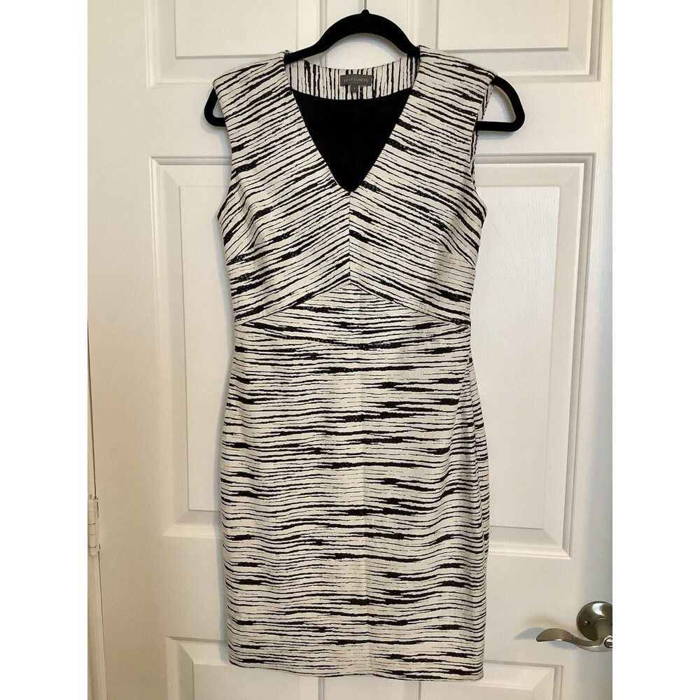 Vince Camuto Sz 4 Sleeveless Lined Dress Stretch New with Tags. SRP $139